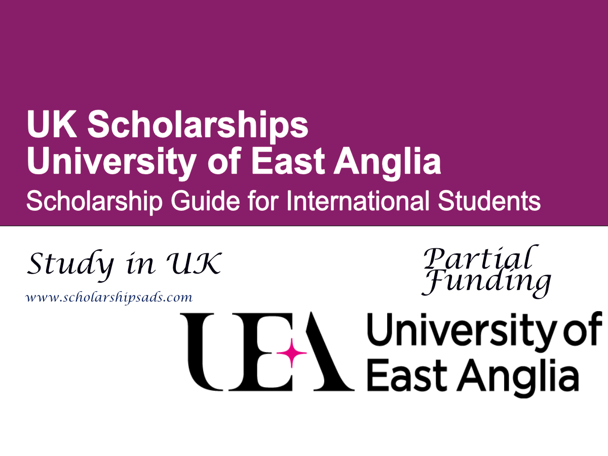 University of East Anglia Scholarship Guide 2026 , UK