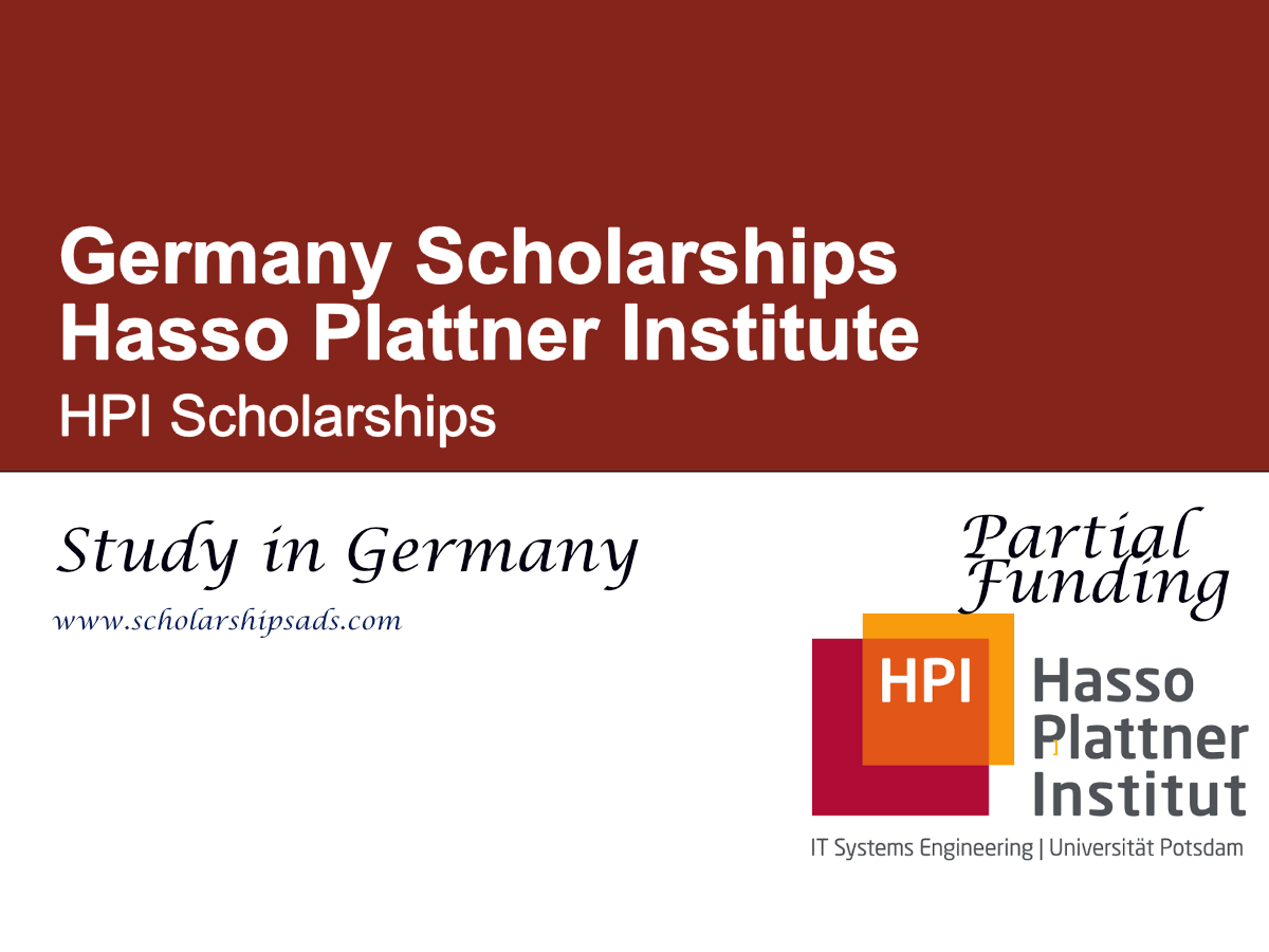 HPI Scholarships 2026 in Germany