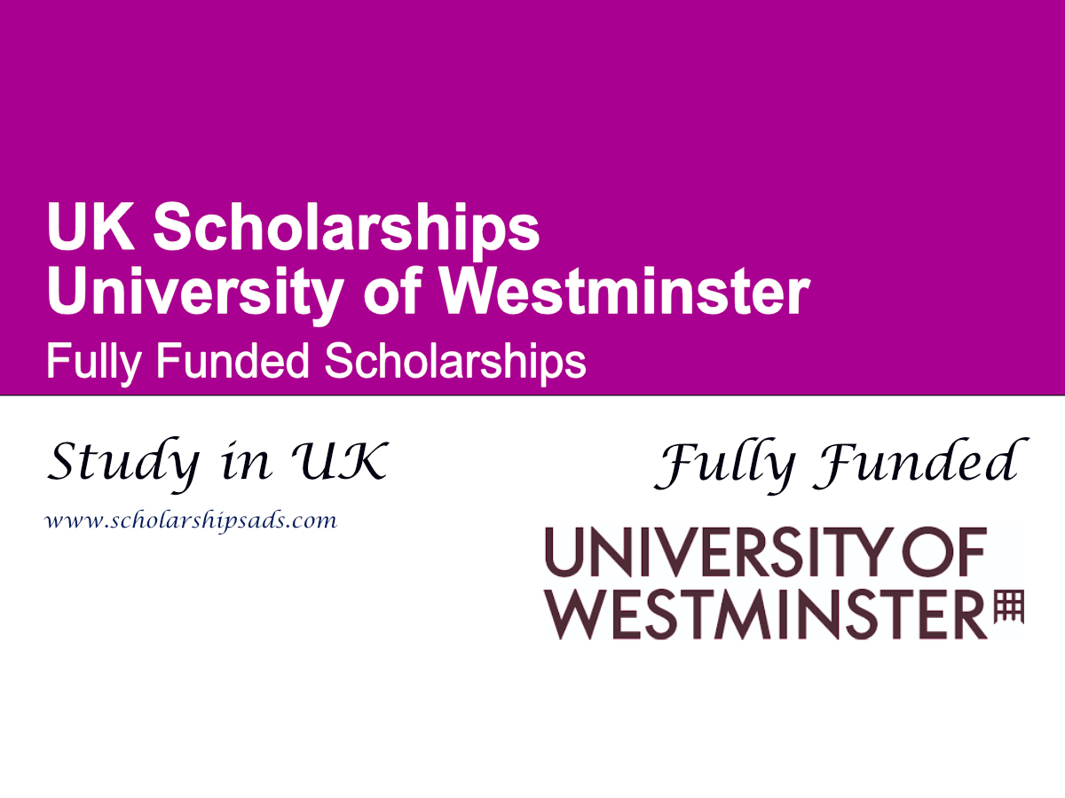 University of Westminster Scholarships 2026, UK (Fully Funded)