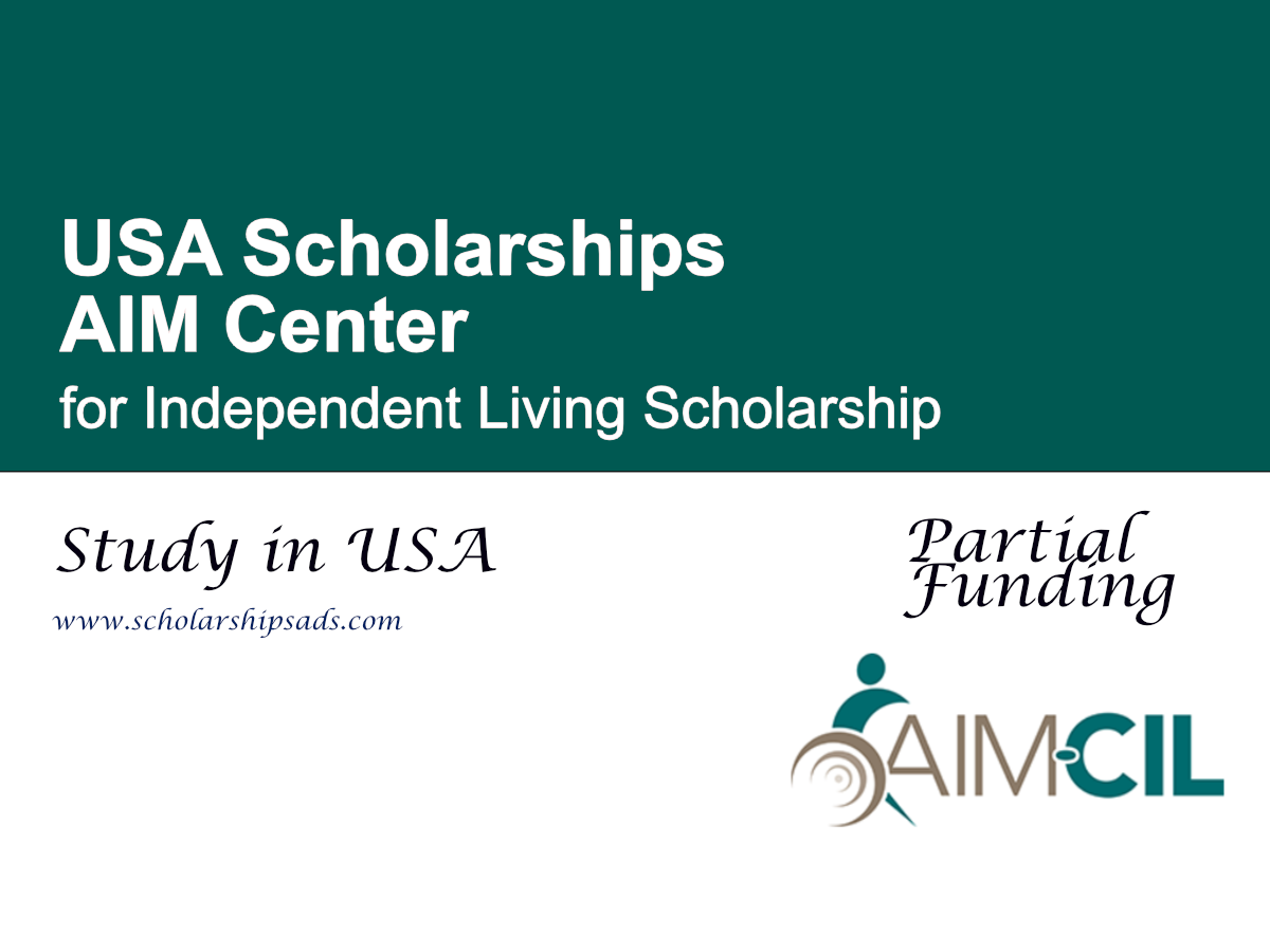 AIM Center for Independent Living Scholarship in USA