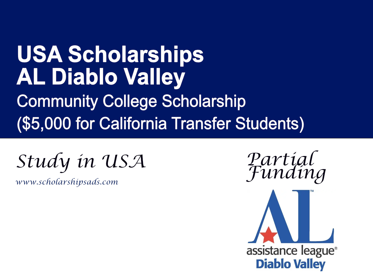 AL Diablo Valley Community College Scholarship, USA ($5,000 for California Transfer Students)