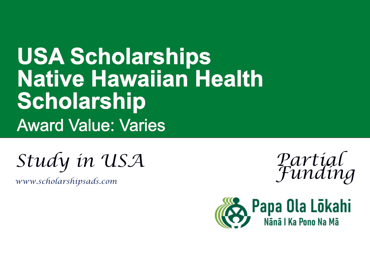 Native Hawaiian Health Scholarship Program (NHHSP), USA