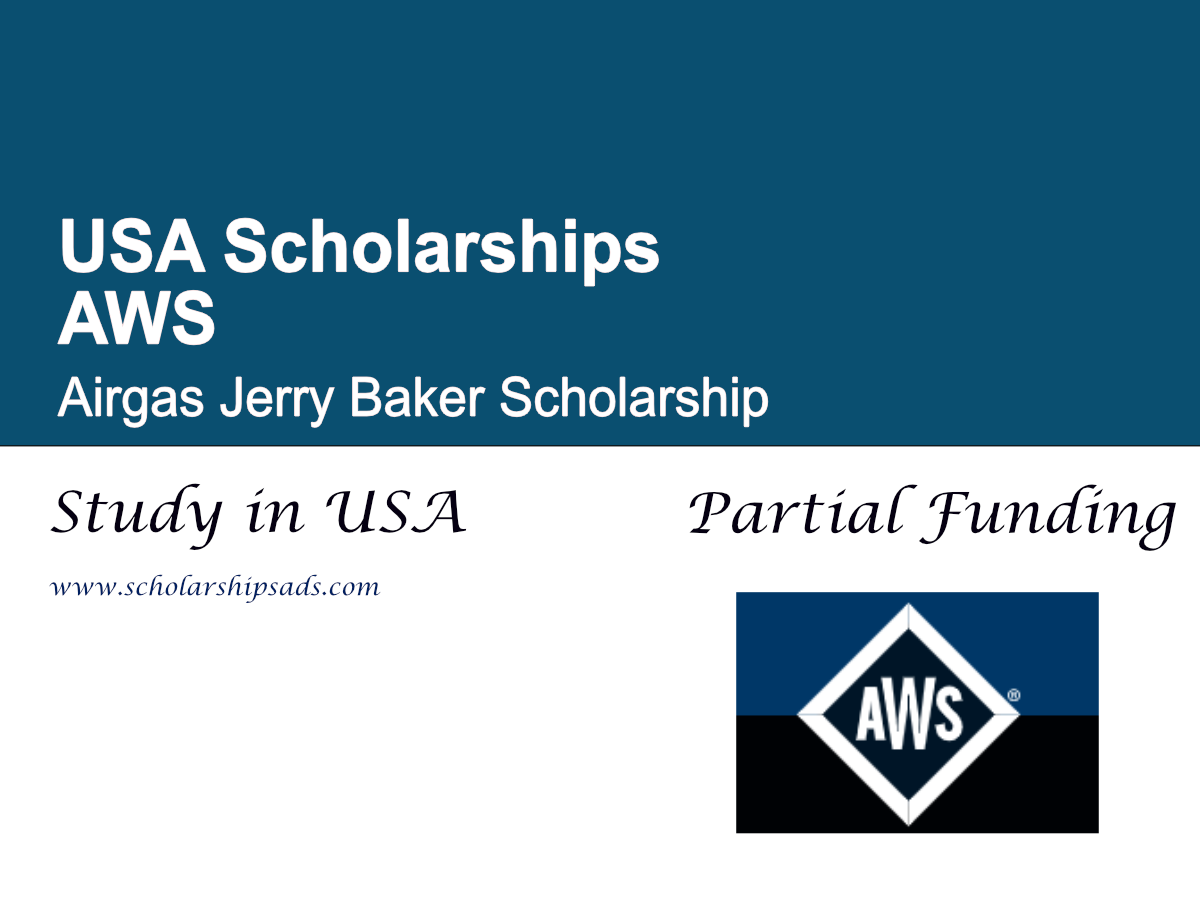 AWS Airgas Jerry Baker Scholarship 2026 , USA