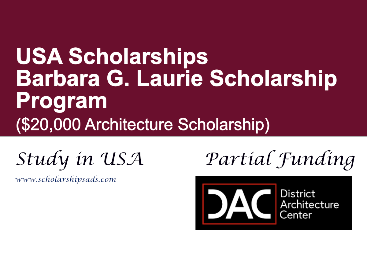 Barbara G. Laurie Scholarship Program in USA