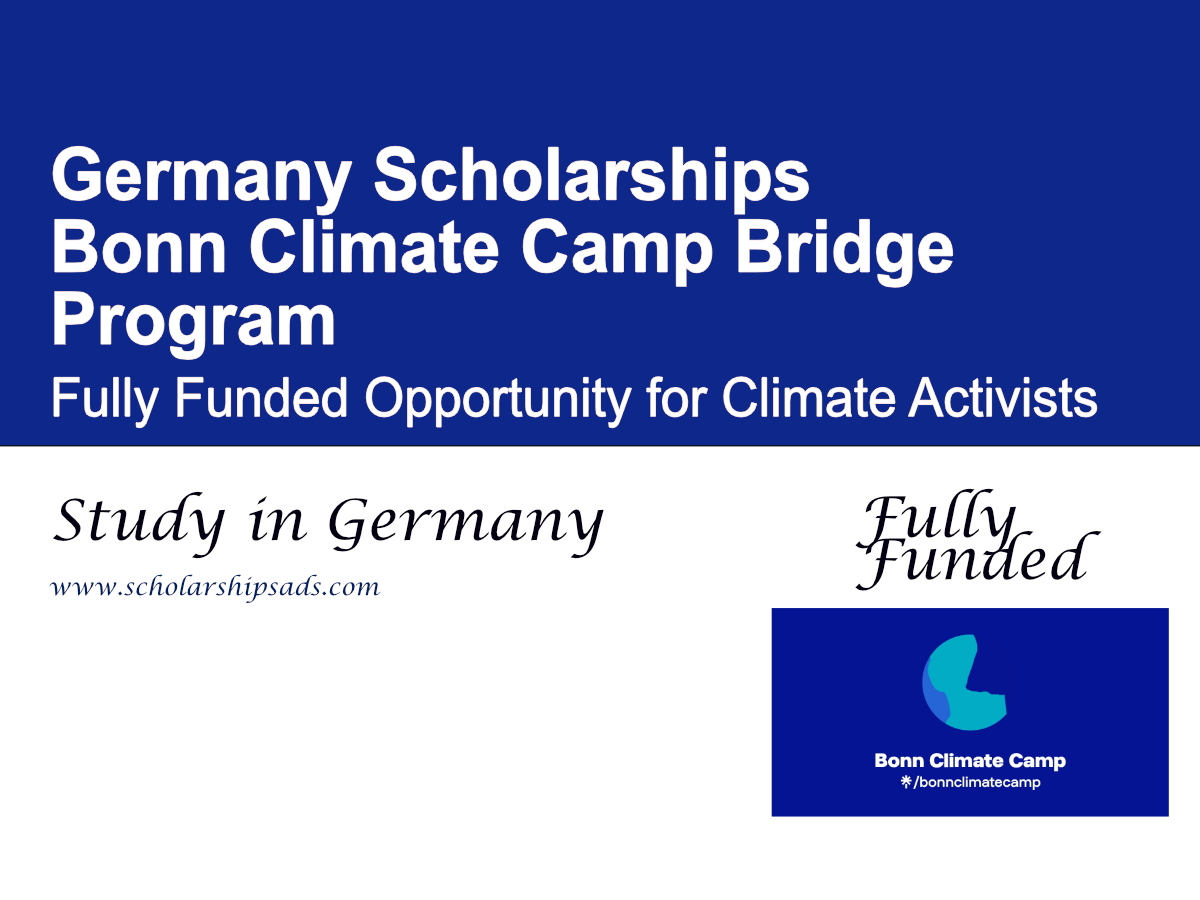 Bonn Climate Camp Bridge Program 2026 in Germany | Fully Funded Opportunity for Climate Activists