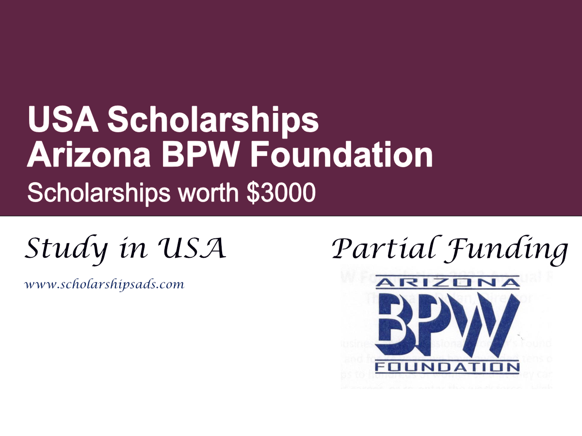 Arizona BPW Foundation Scholarship 2026 , USA (Funding up to $3000)