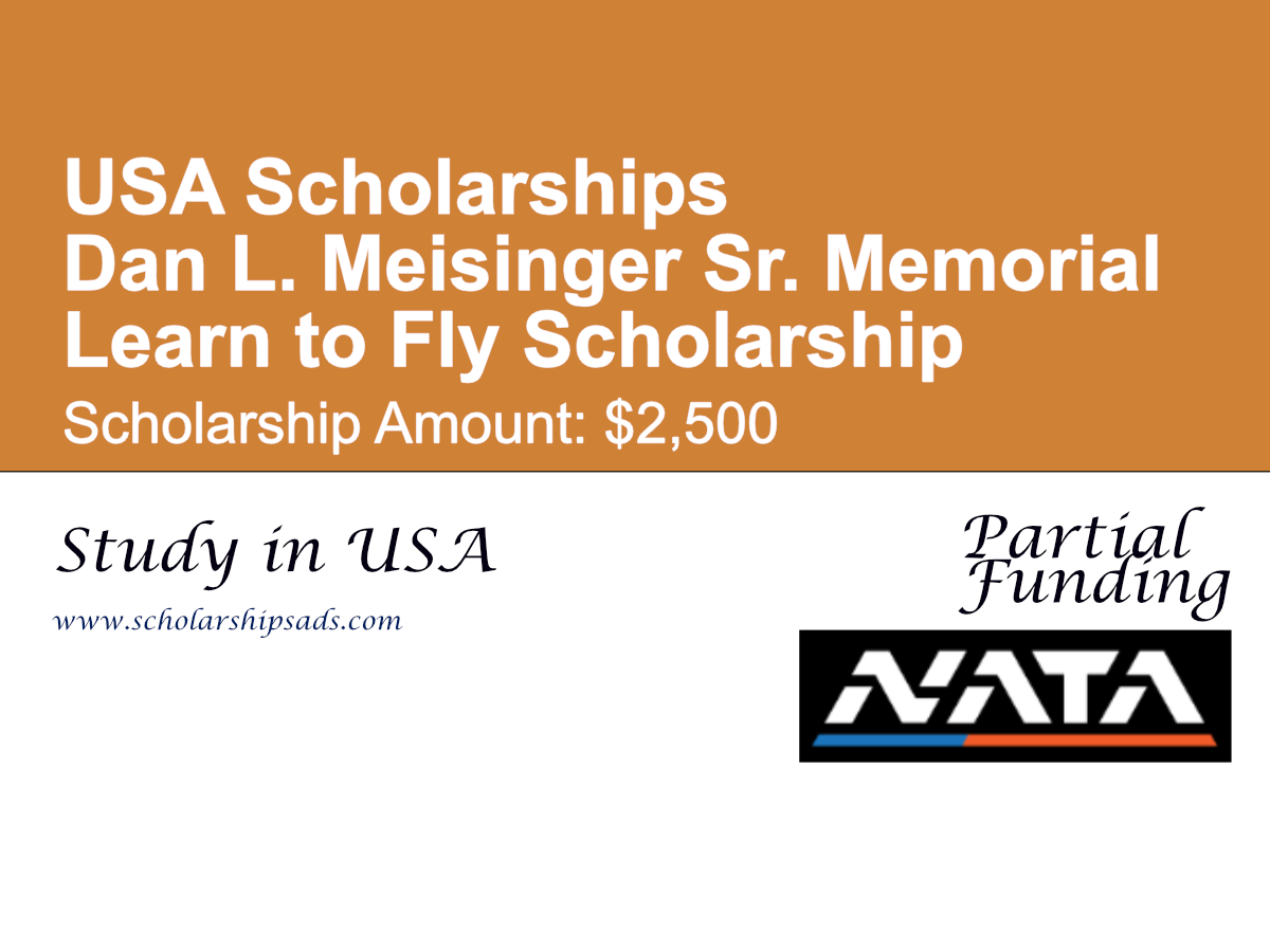 Dan L. Meisinger Sr. Memorial Learn to Fly Scholarship in USA