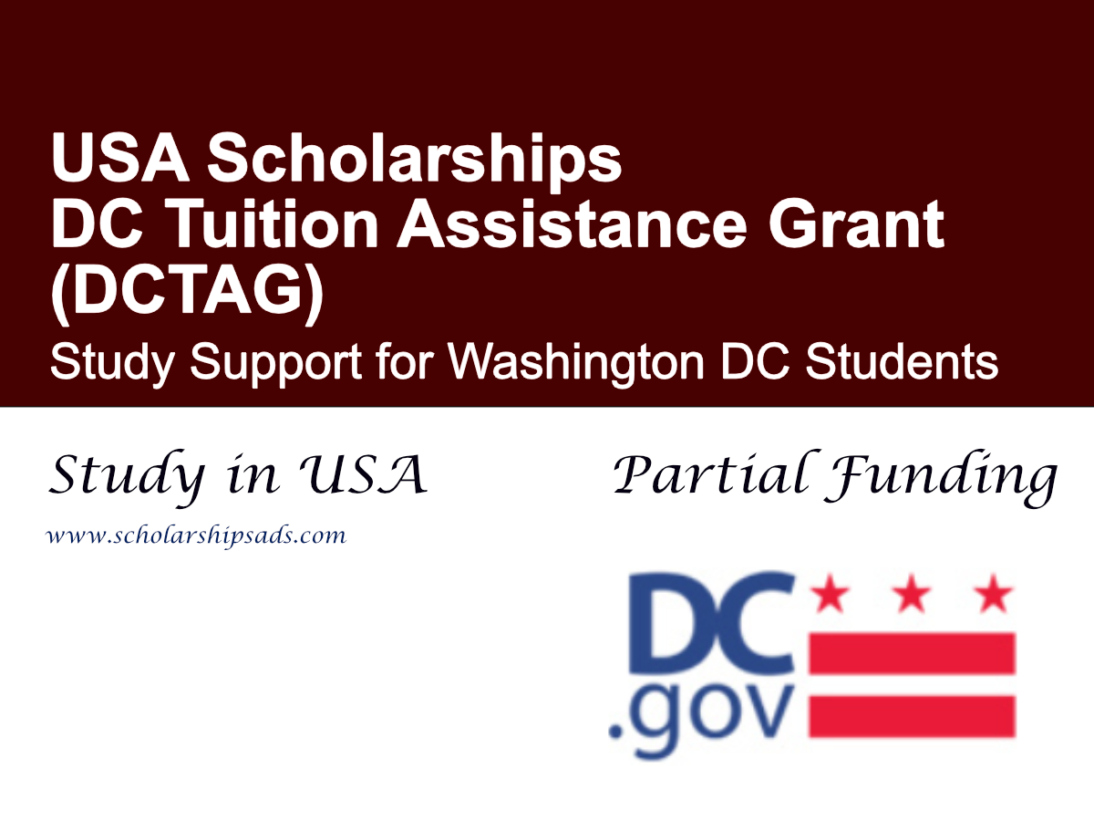 DC Tuition Assistance Grant (DCTAG) (Study Support for Washington DC Students)