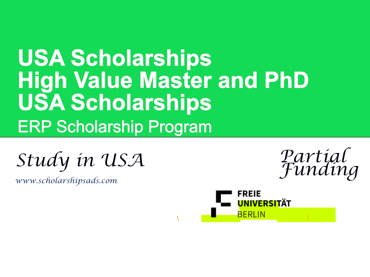 High Value Master and PhD USA Scholarships 2026