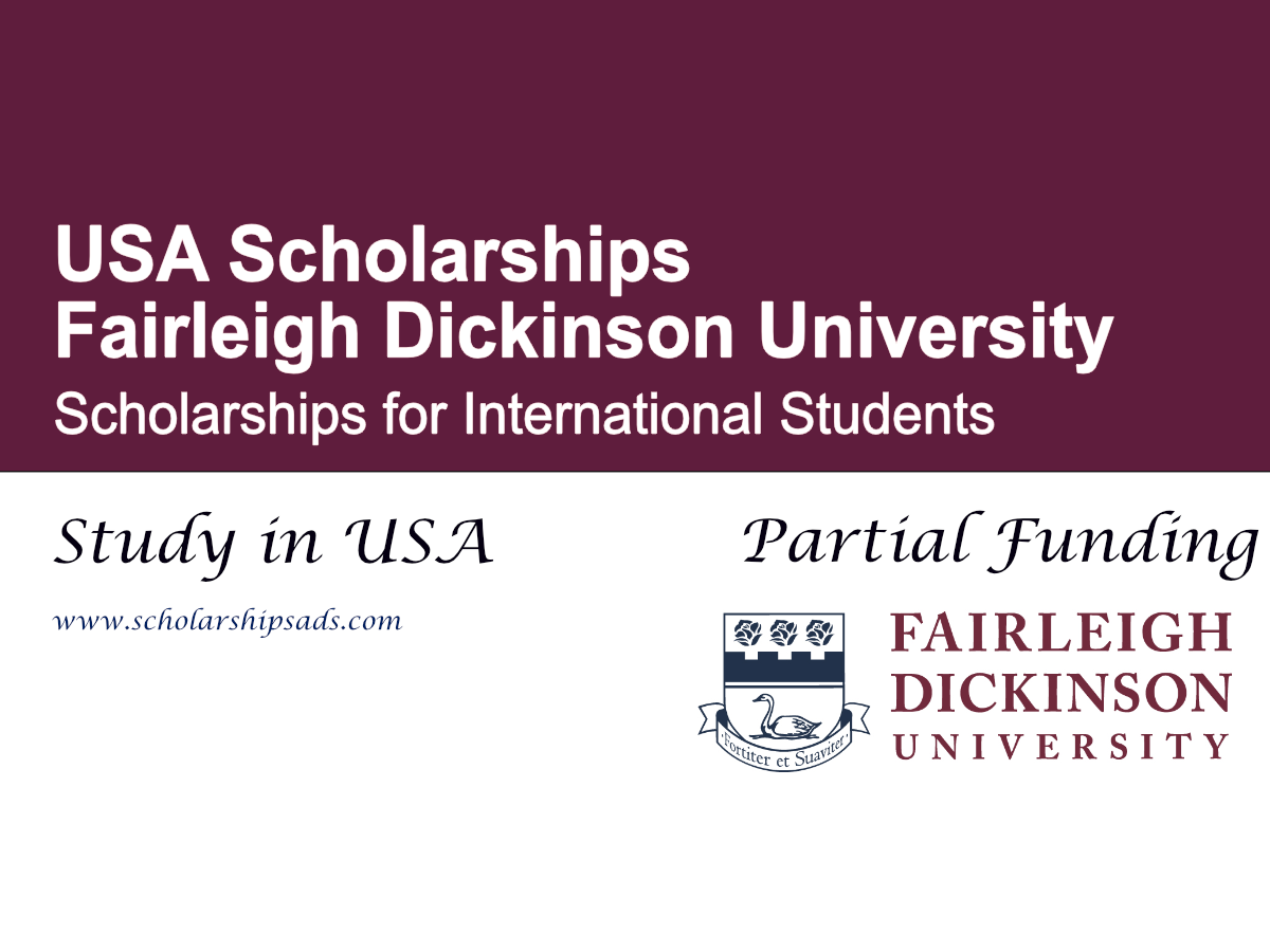 Fairleigh Dickinson University USA Scholarships 2026