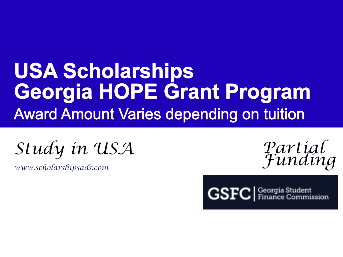 Georgia HOPE Grant Program, USA