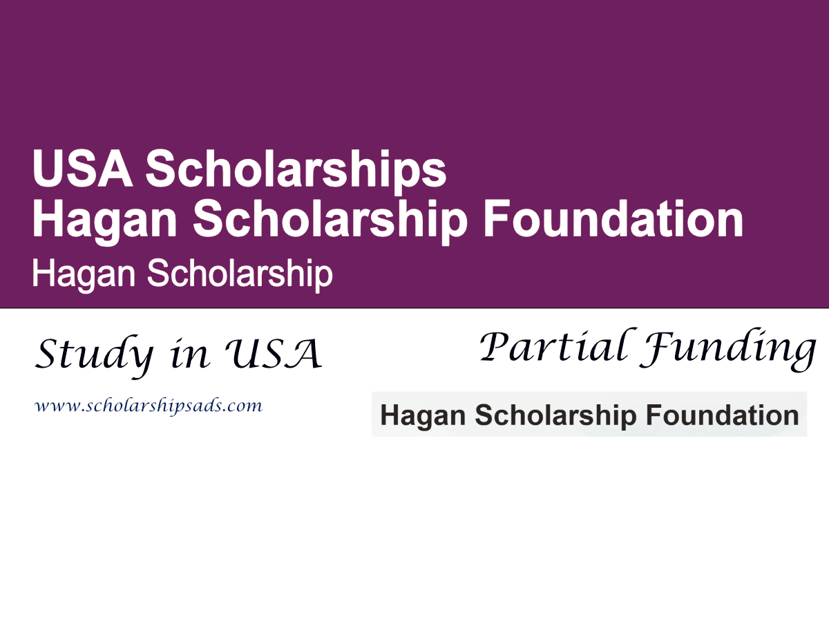 Hagan Scholarship 2026 , USA