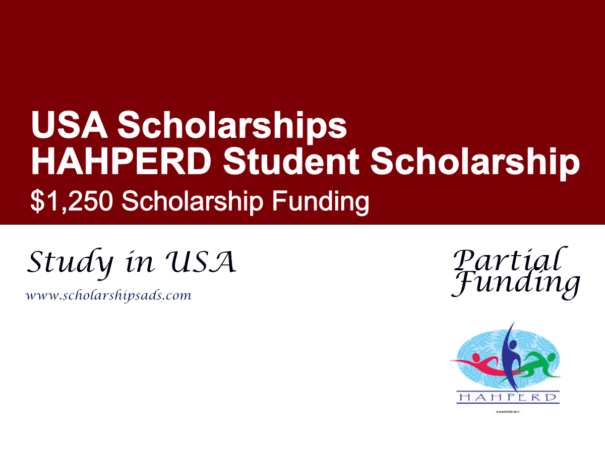 HAHPERD Student Scholarship, USA