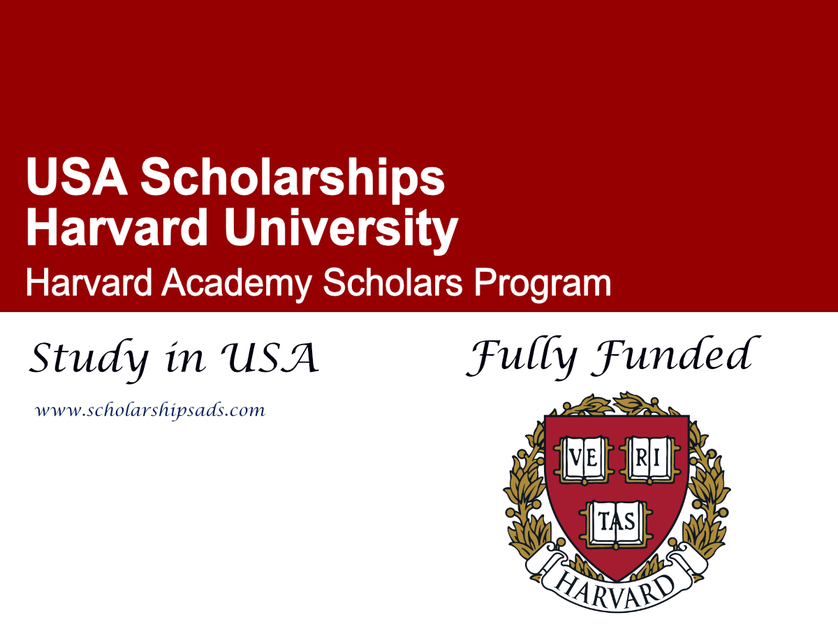 Harvard Academy Scholars Program 2026 , USA (Fully Funded)