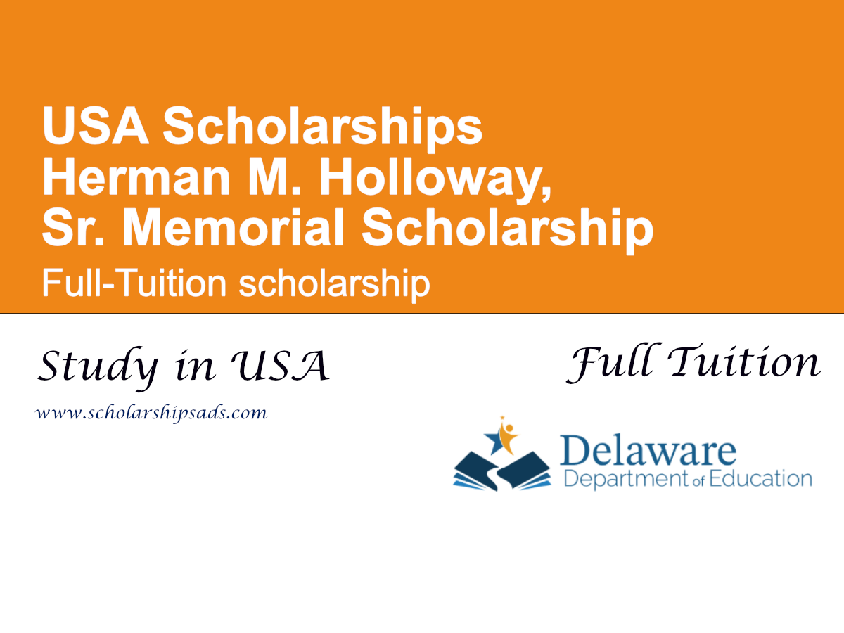 Herman M. Holloway, Sr. Memorial Scholarship in the USA
