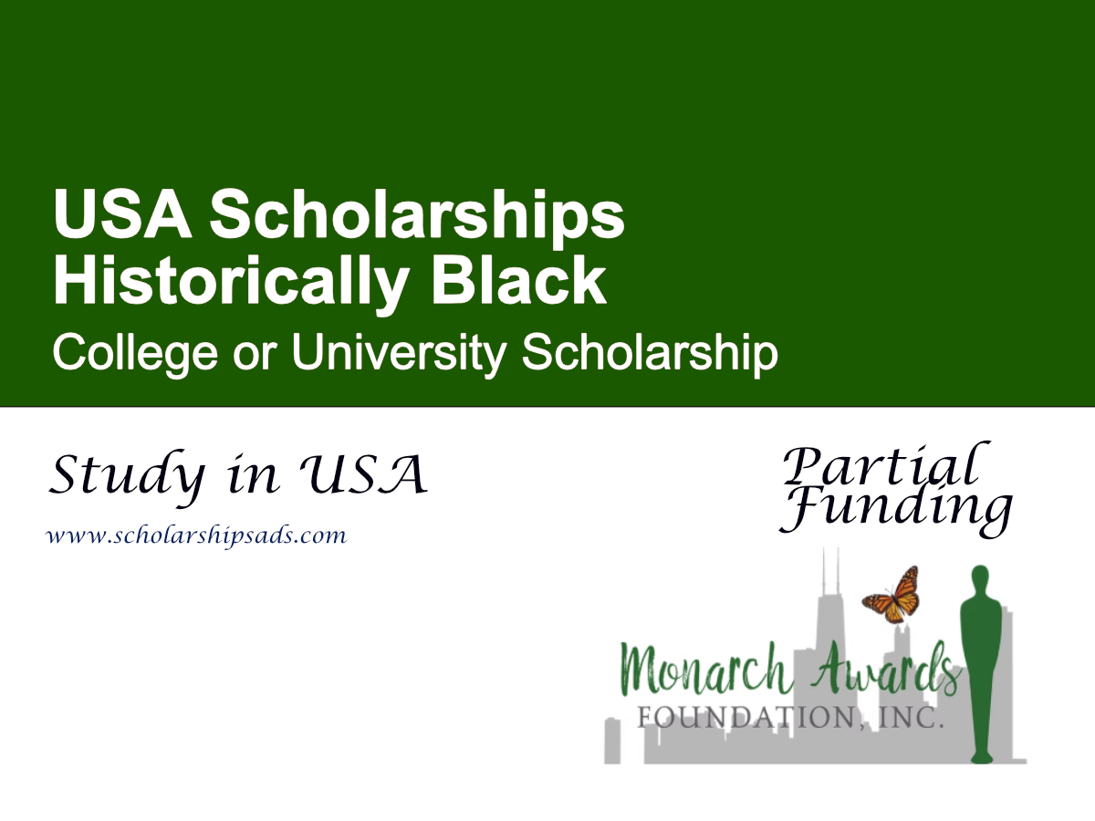 Historically Black College or University Scholarship in USA