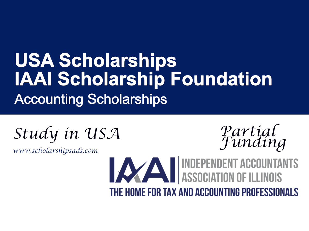 IAAI Scholarship Foundation Accounting Scholarships in USA