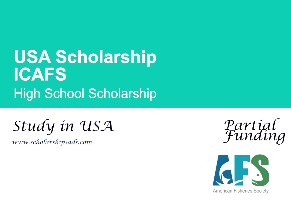 ICAFS High School Scholarship, USA
