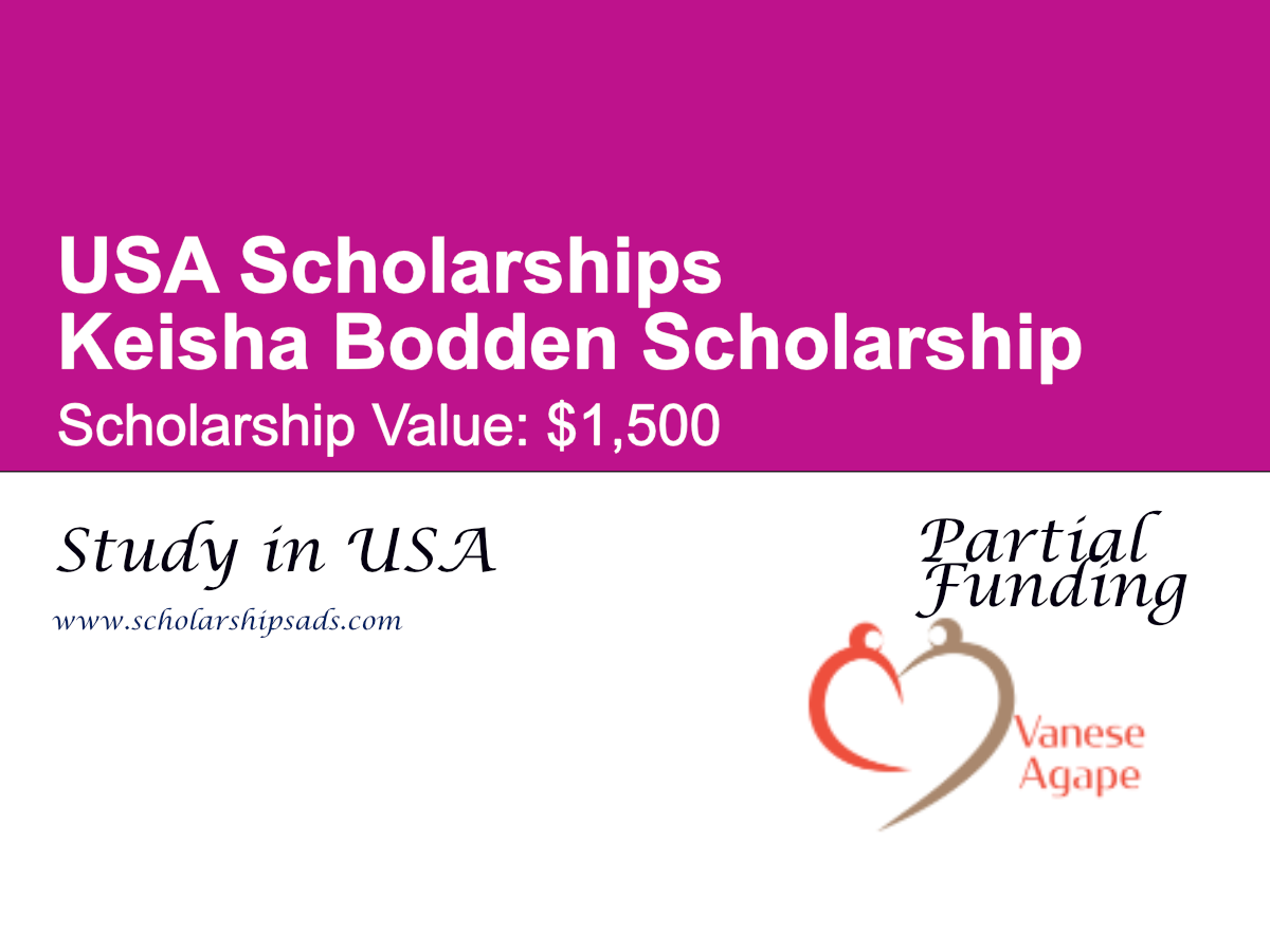 Keisha Bodden Scholarship in USA