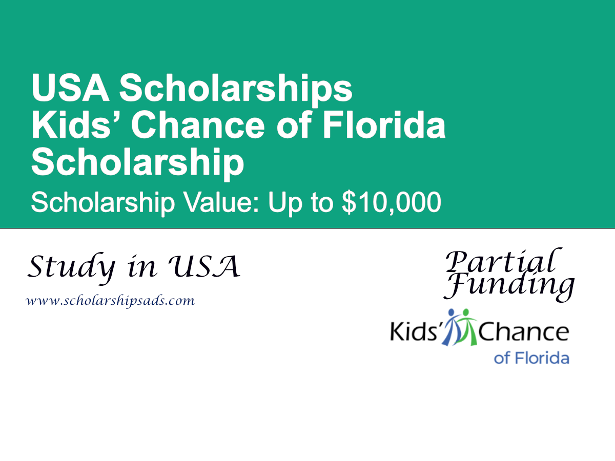 Kids’ Chance of Florida Scholarship in USA