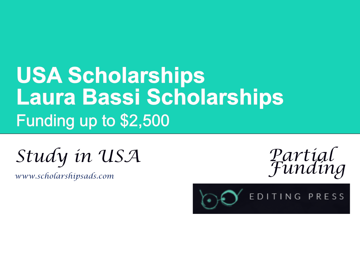 Laura Bassi Scholarships 2026, USA