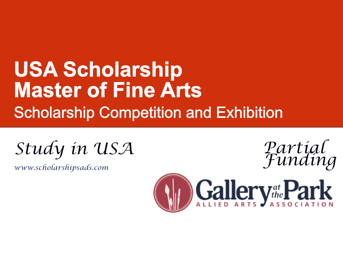 Master of Fine Arts Scholarship Competition and Exhibition, USA