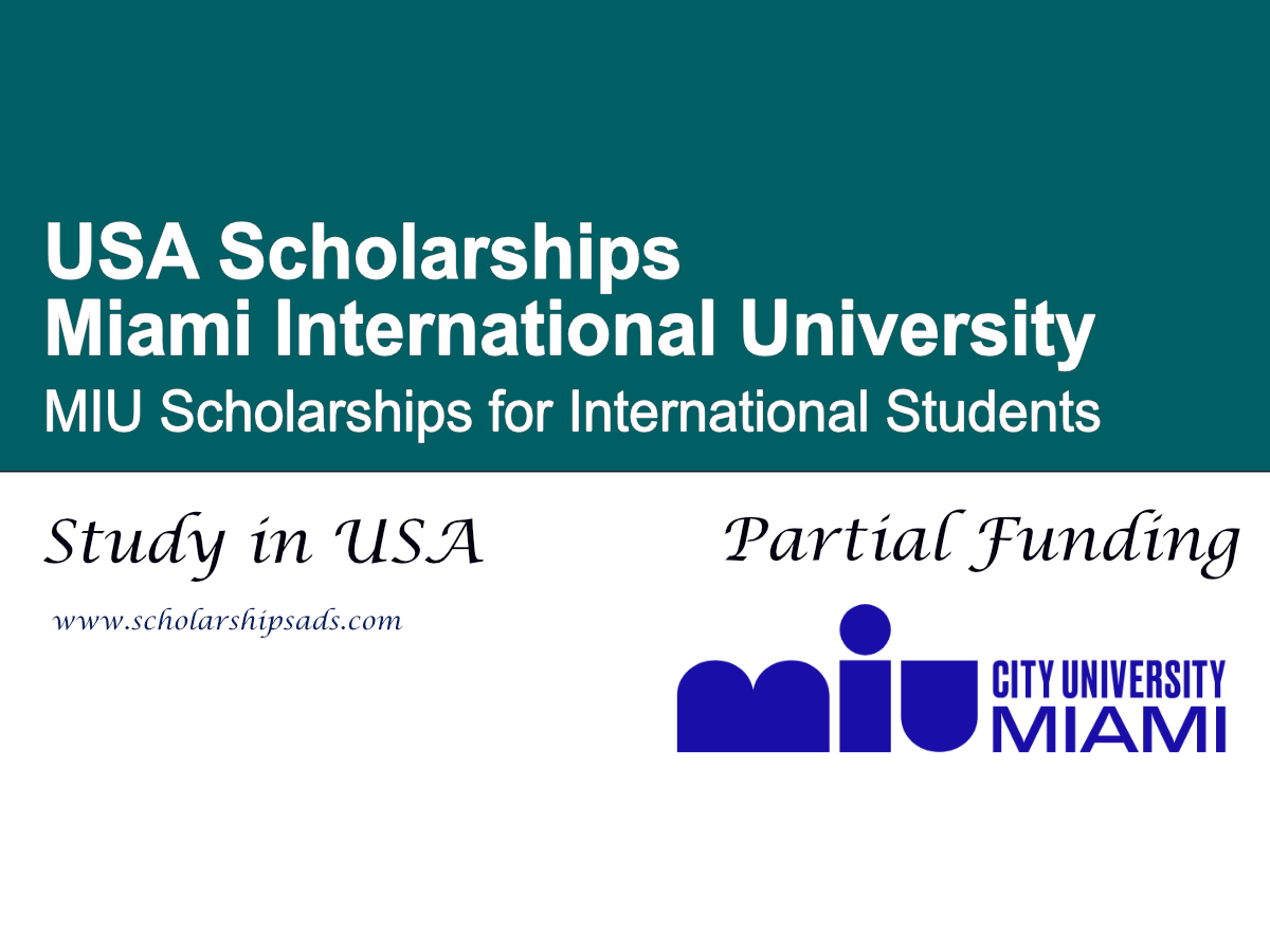 Miami International University (MIU) Scholarships 2026 , USA