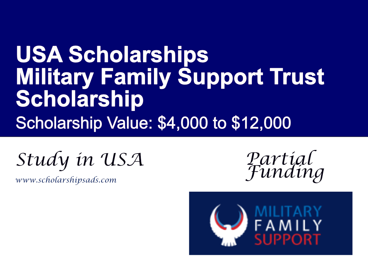 Military Family Support Trust Scholarship, USA