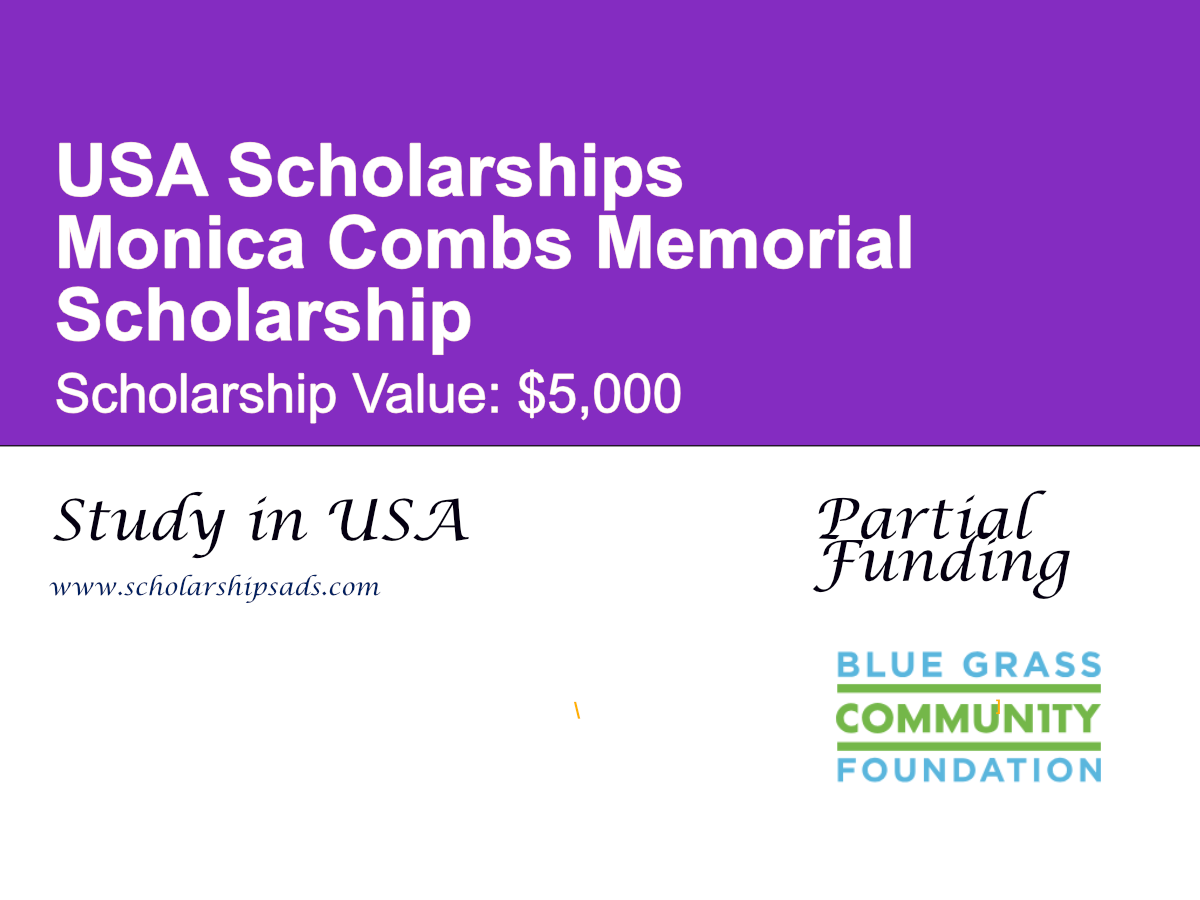 Monica Combs Memorial Scholarship in USA