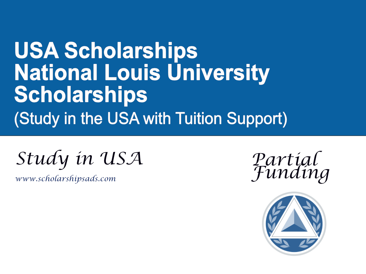 National Louis University Scholarships for International Students 2026 (Study in the USA with Tuition Support)