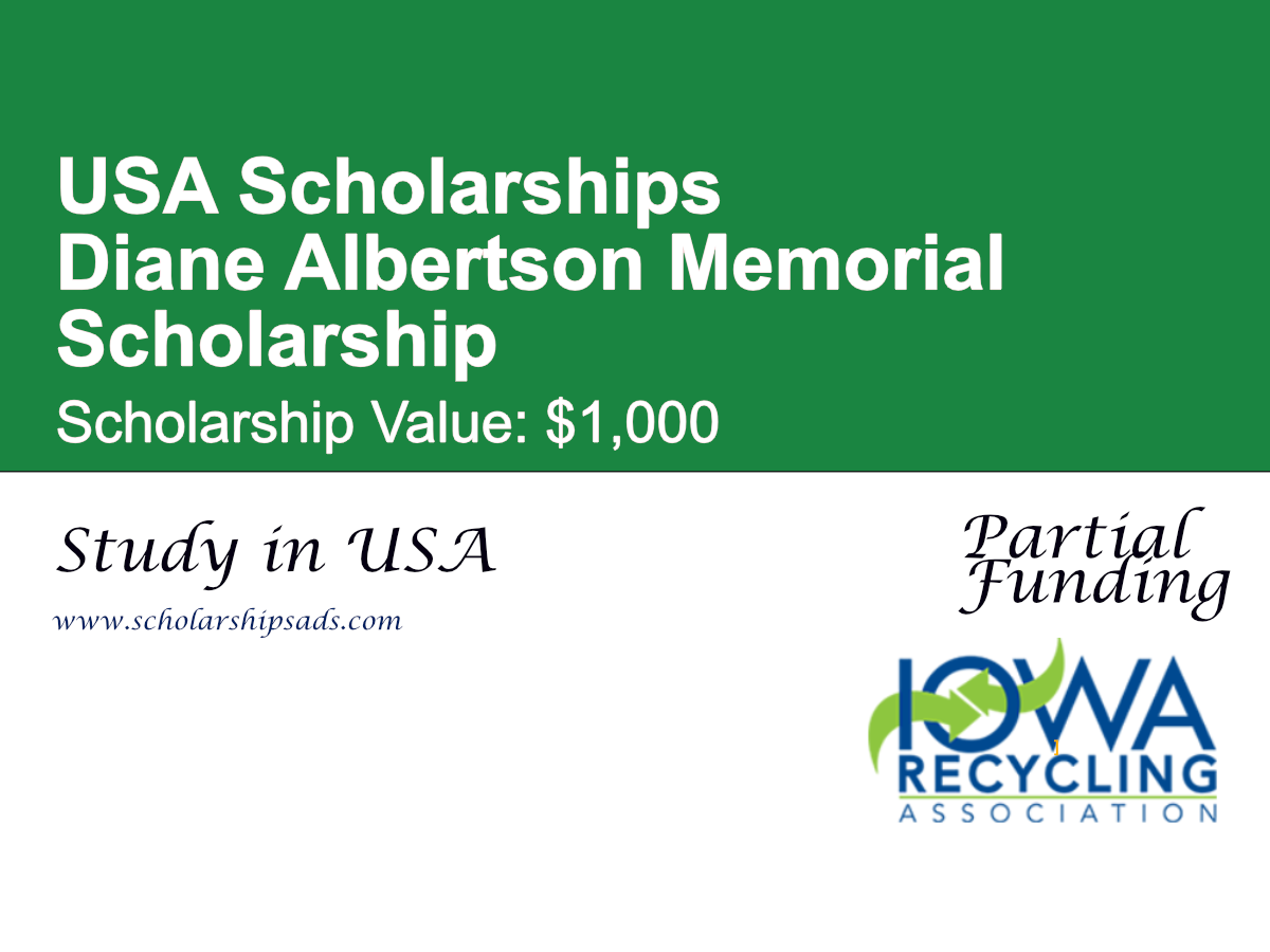 Diane Albertson Memorial Scholarship in USA