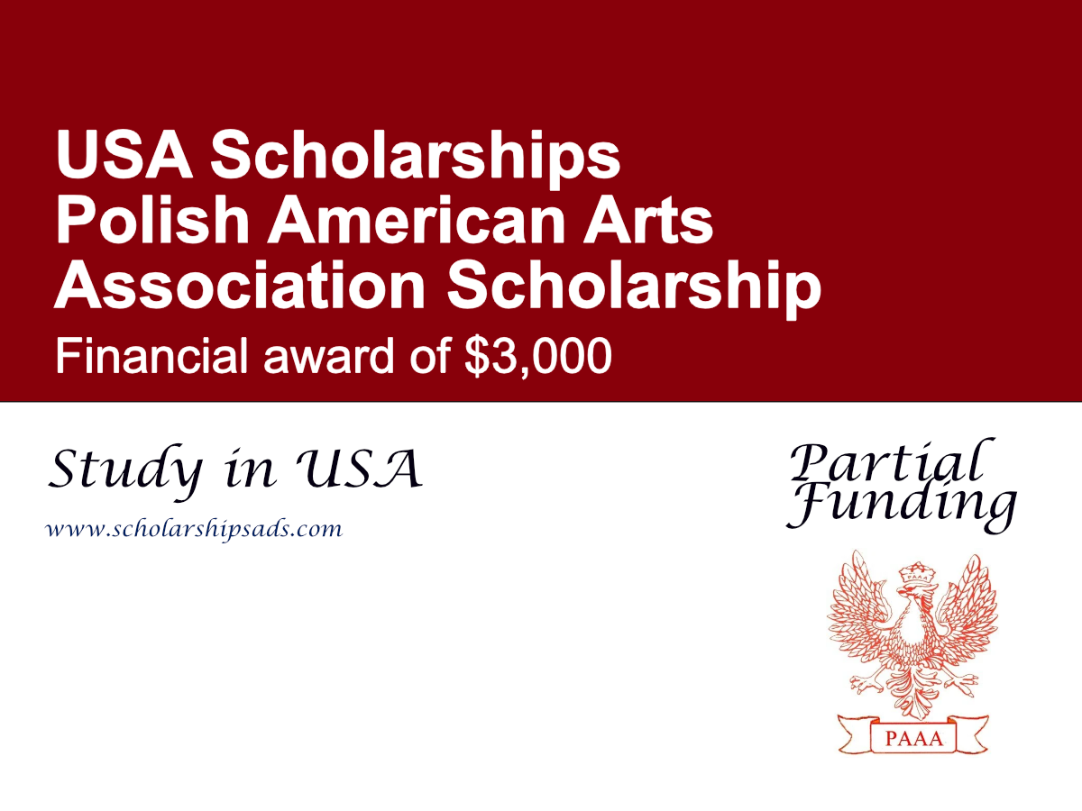 Polish American Arts Association Scholarship in USA