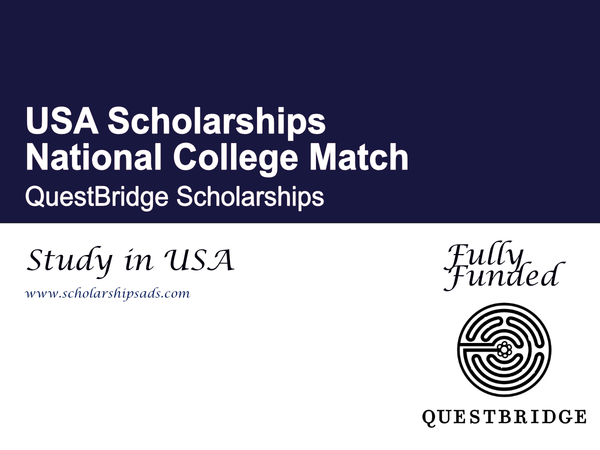 QuestBridge Scholarships 2026 , USA (Fully Funded)