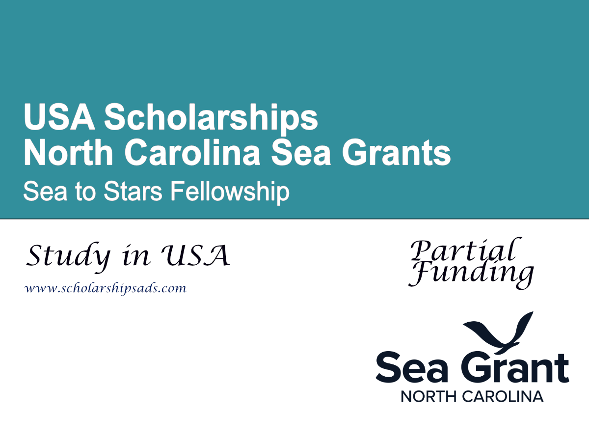 North Carolina Sea Grants Sea to Stars Fellowship 2026 , USA