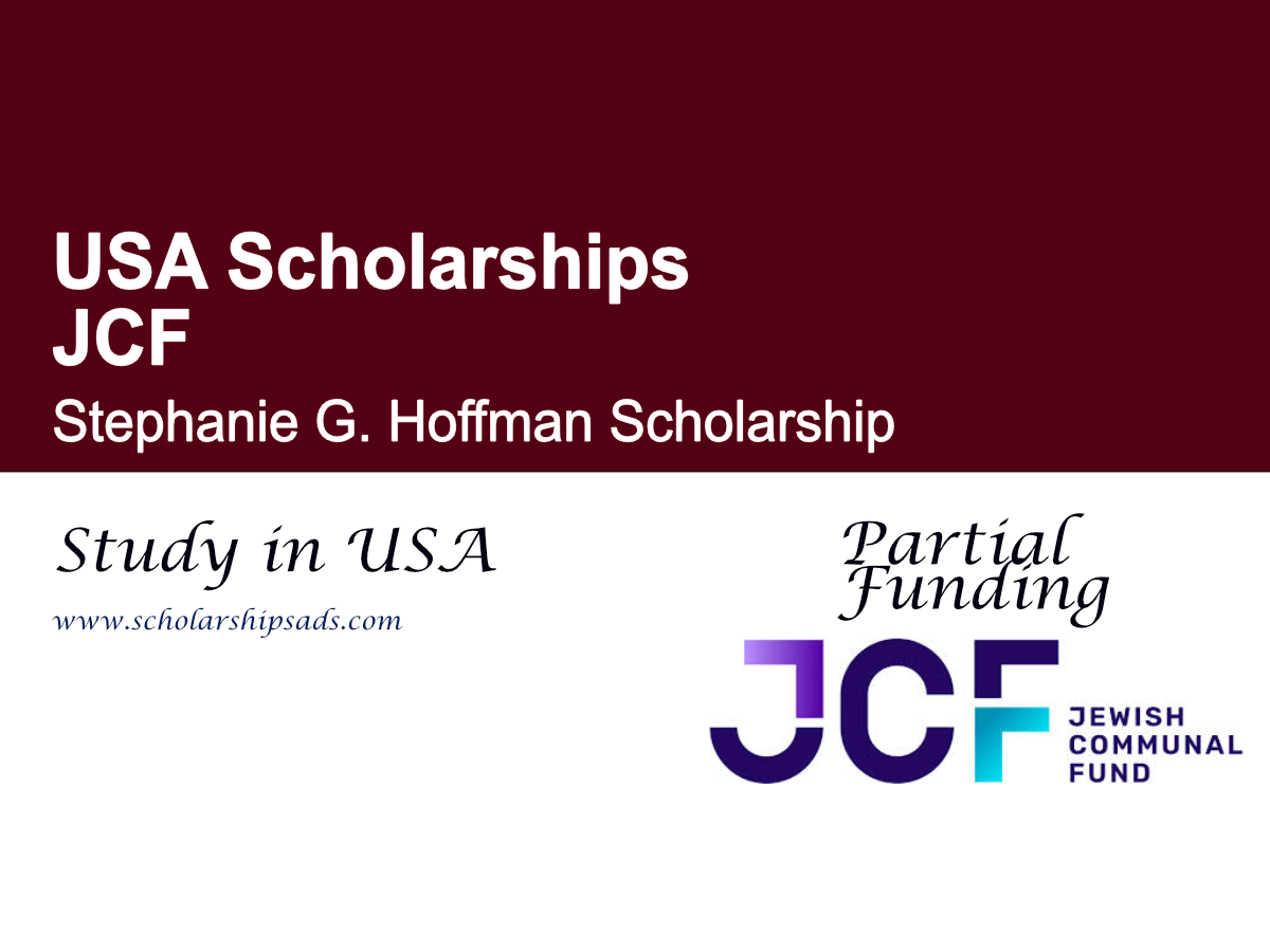 JCF Stephanie G. Hoffman Scholarship, USA