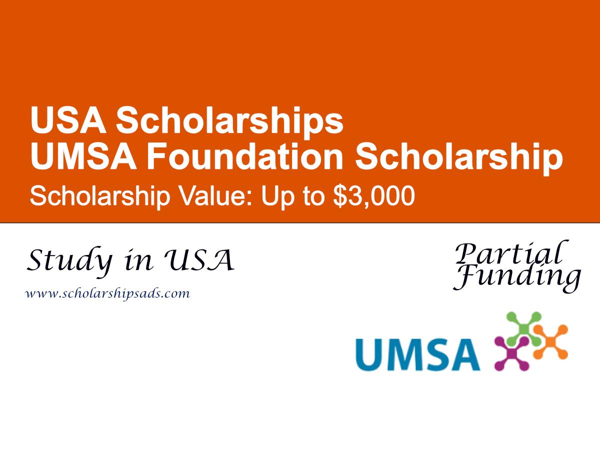UMSA Foundation Scholarship in USA