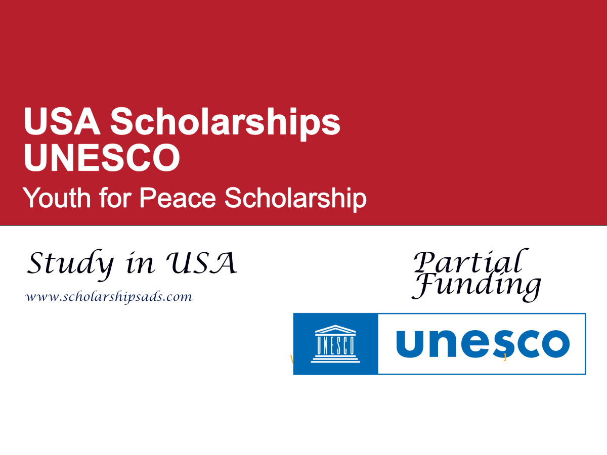 UNESCO Youth for Peace Scholarship 2026