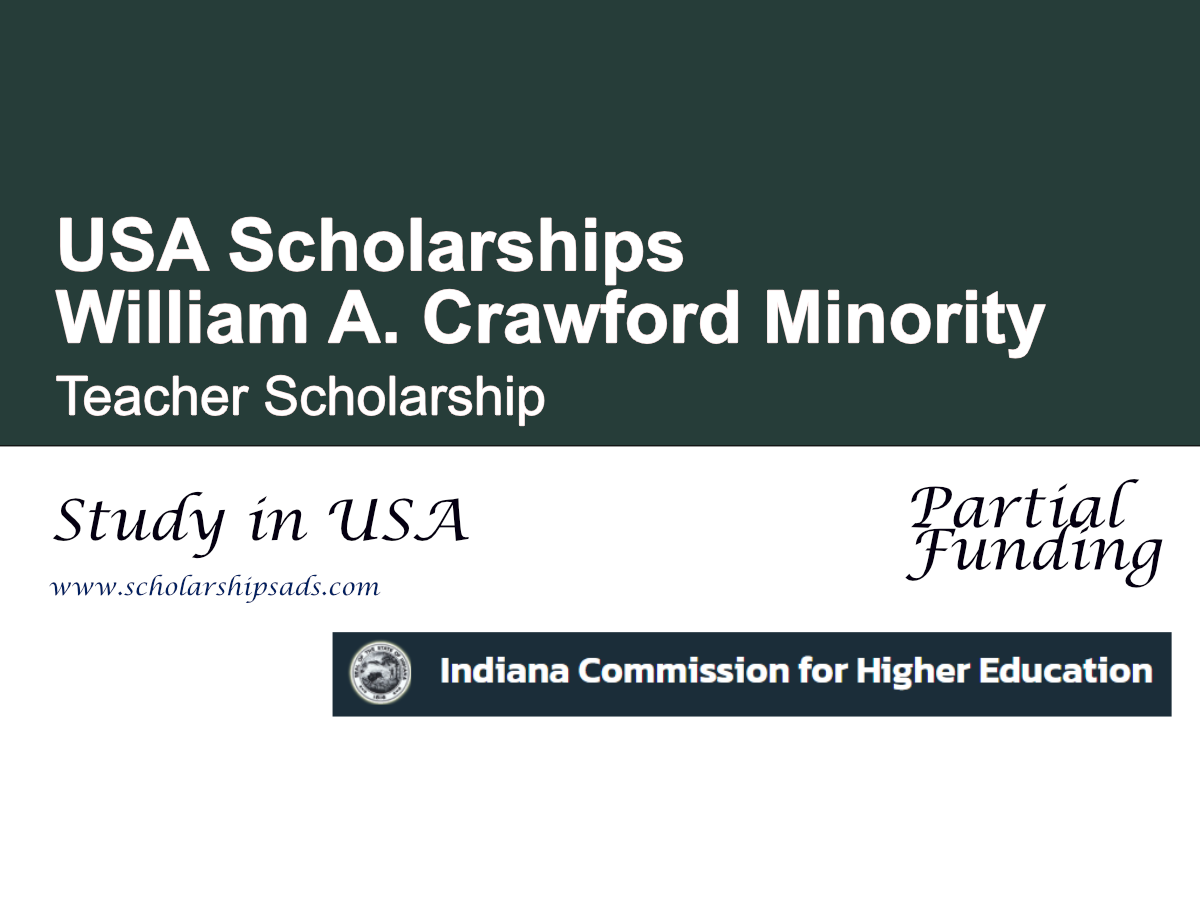 William A. Crawford Minority Teacher Scholarship, USA