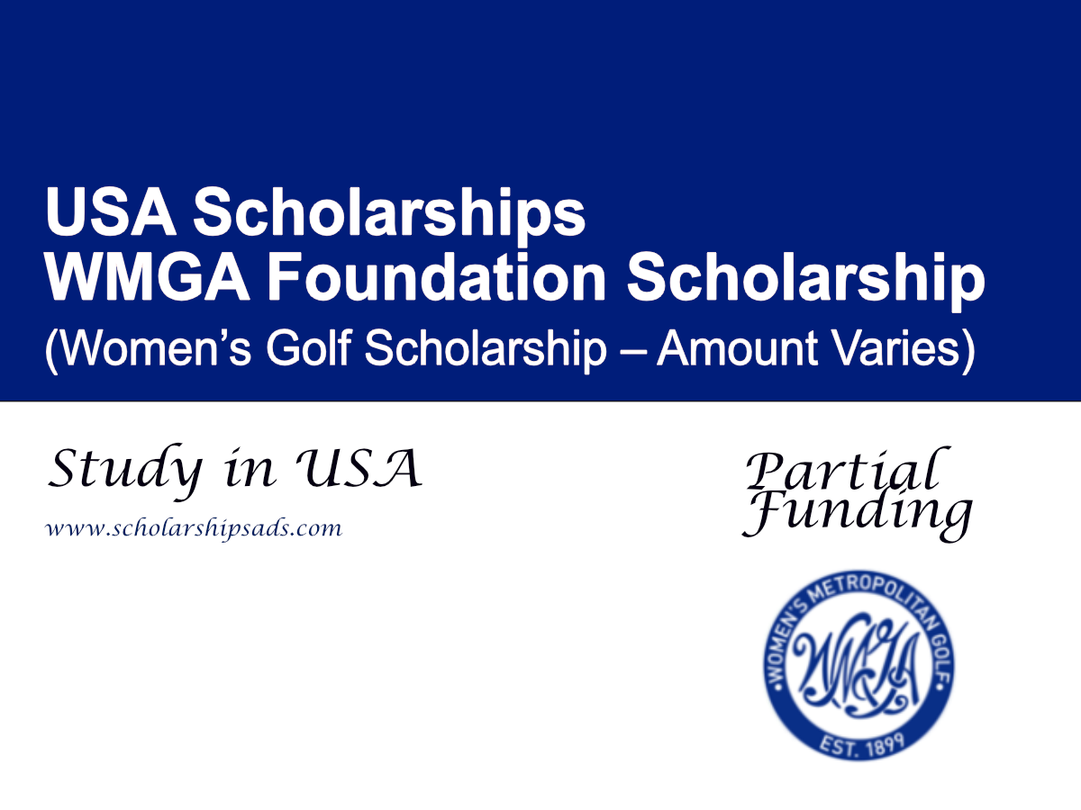 WMGA Foundation Scholarship, USA (Women’s Golf Scholarship – Amount Varies)