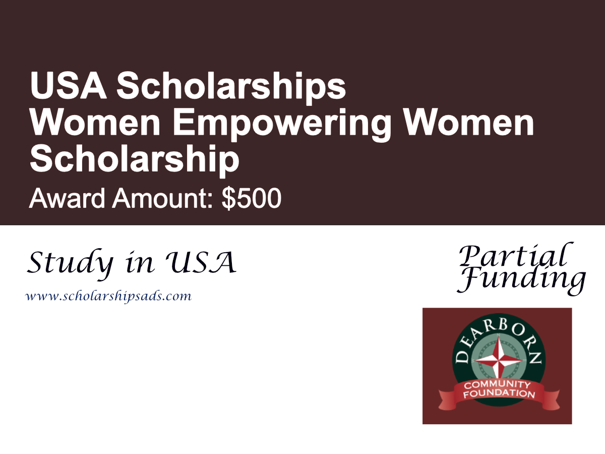 Women Empowering Women Scholarship, USA