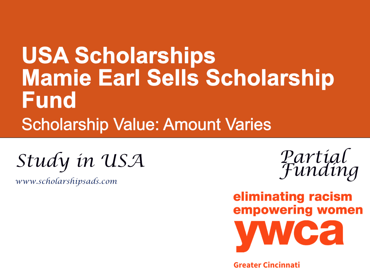 Mamie Earl Sells Scholarship Fund in USA