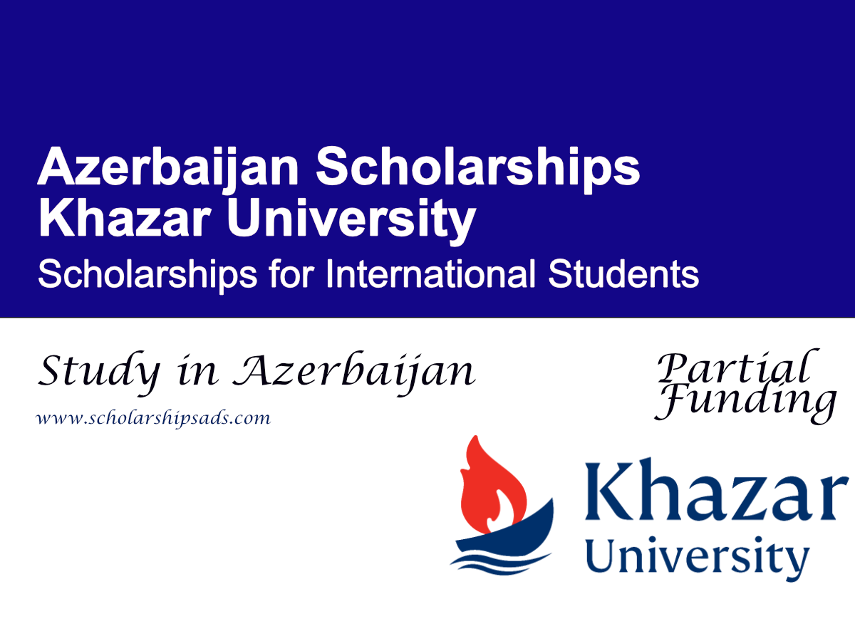 Khazar University Scholarships 2026, Azerbaijan