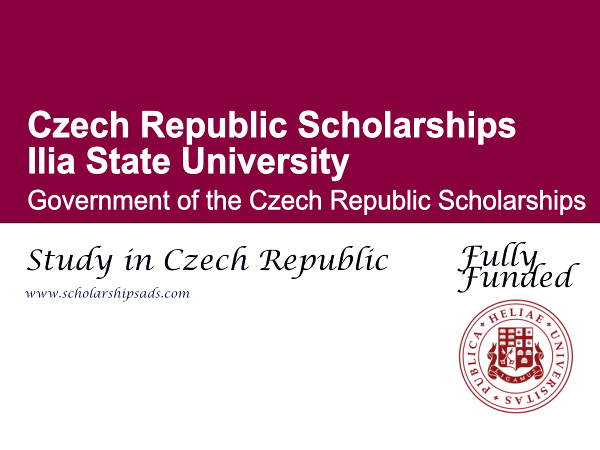 Ilia State University Government of the Czech Republic Scholarships 2026 (Fully Funded)