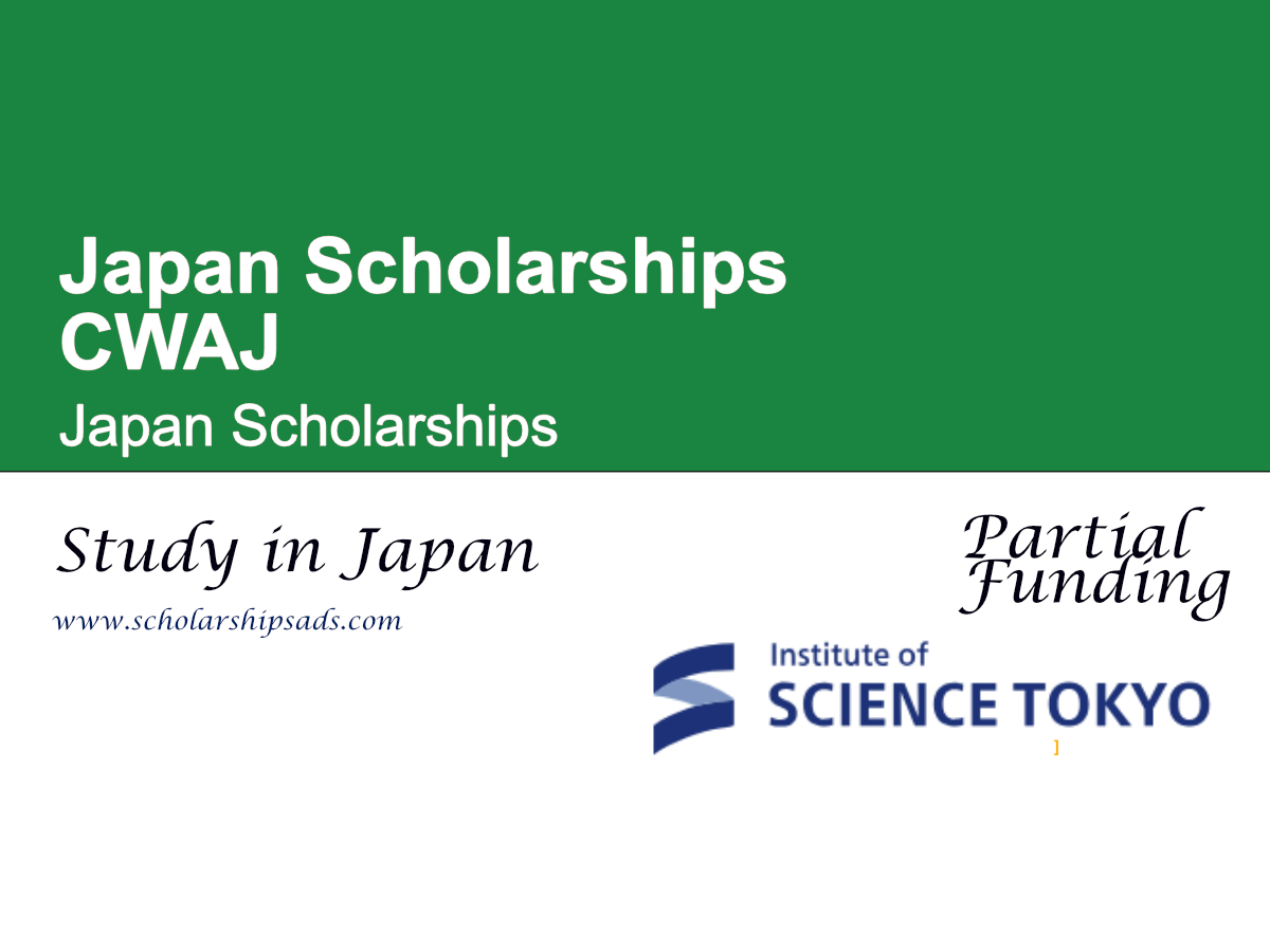 CWAJ Japan Scholarships 2026