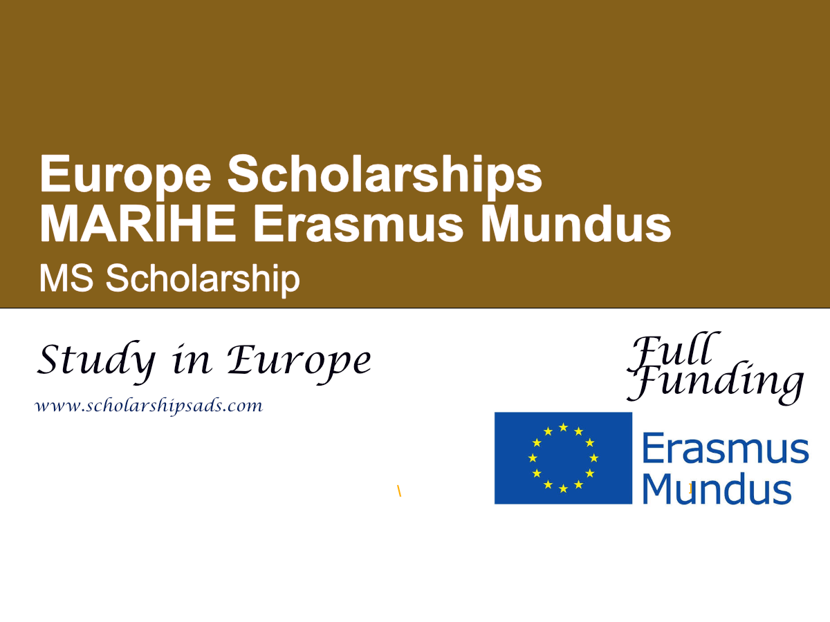 MARIHE Erasmus Mundus MS Scholarships 2026
