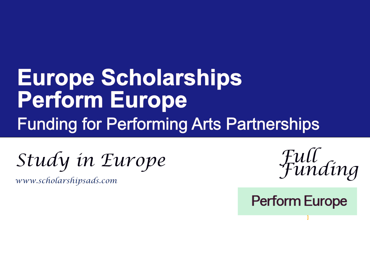 Perform Europe Funding for Performing Arts Partnerships 2026