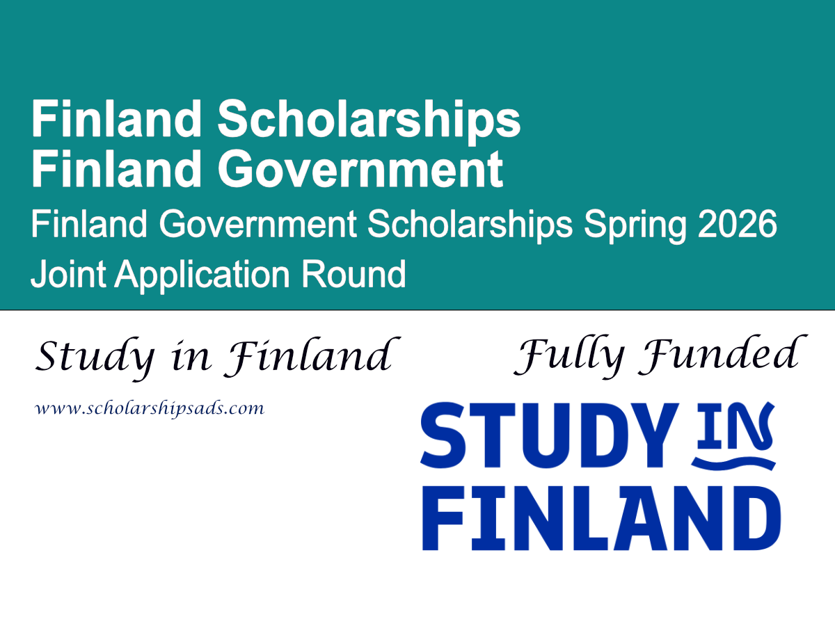 Finland Government Scholarships Spring 2026 Joint Application Round (Fully Funded)