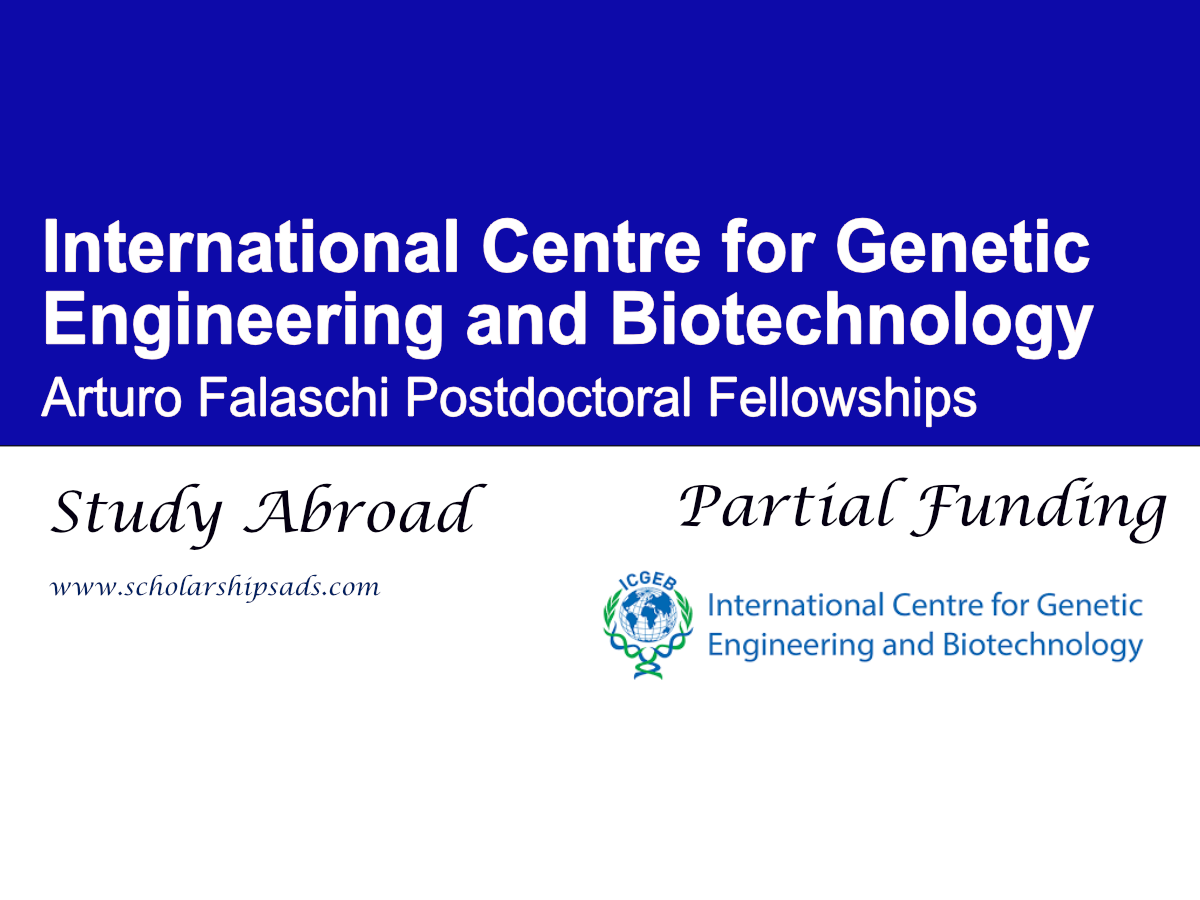 ICGEB Arturo Falaschi Postdoctoral Fellowships 2026