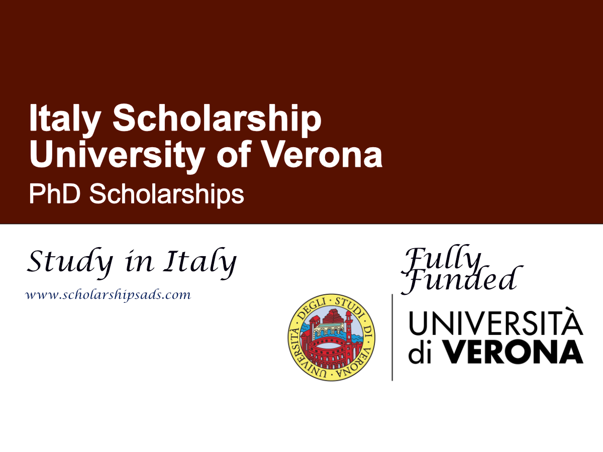 University of Verona PhD Scholarships 2026, Italy
