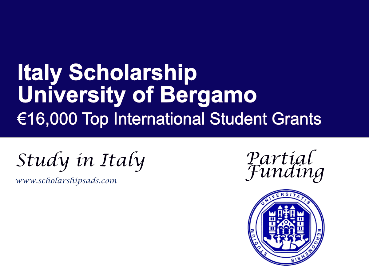 University of Bergamo Italy €16,000 Top International Student Grants 2026–2027